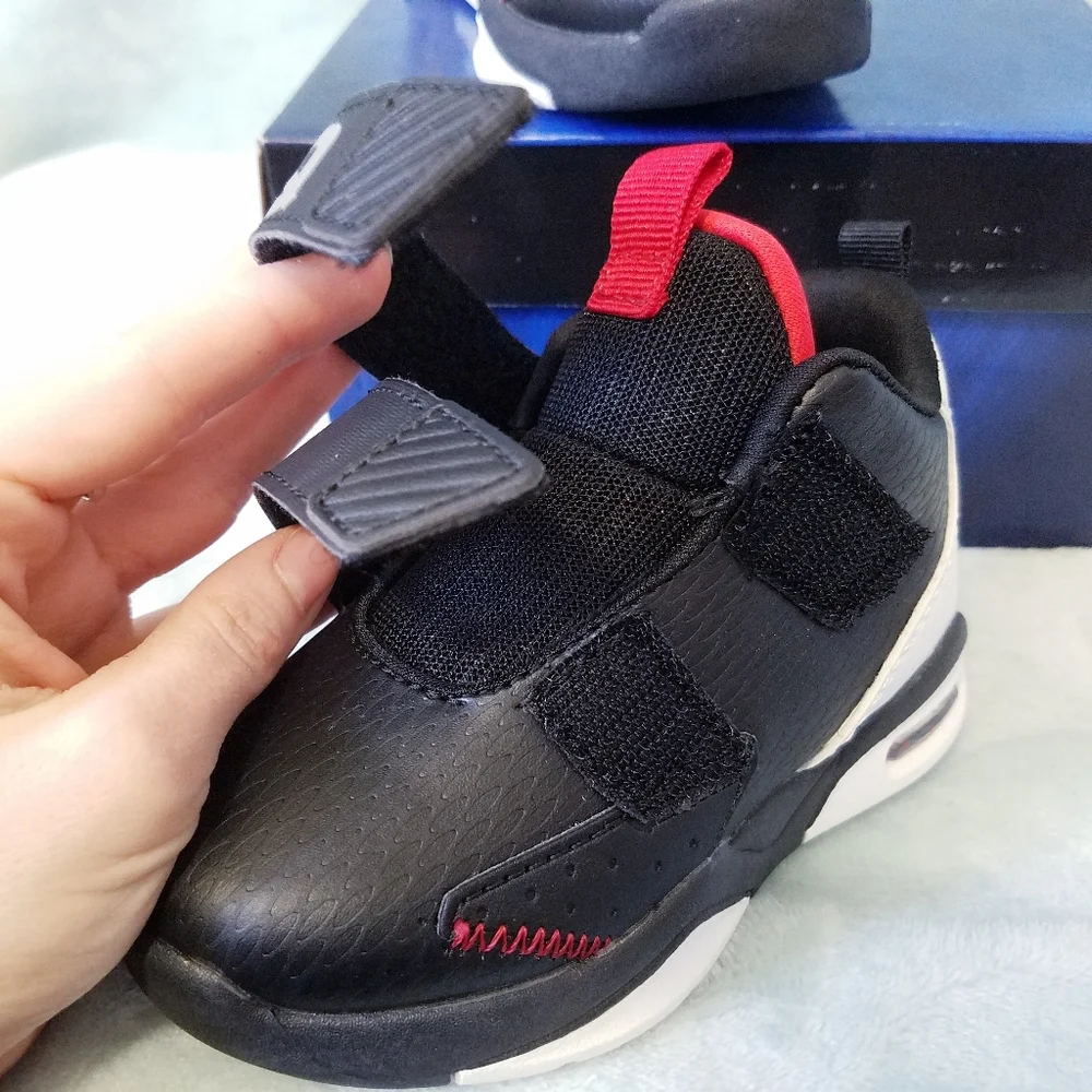 Basketball Shoes Shaq Slip-On Mid Top Toddler Sz 6 New Laceless No Tie Preschool